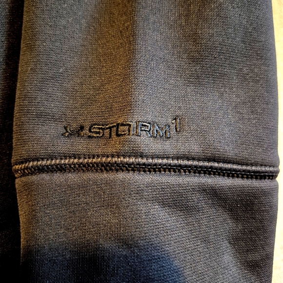 Under Armour men's size Large loose Army logo hoodie, big pocket VGUC - Picture 4 of 5